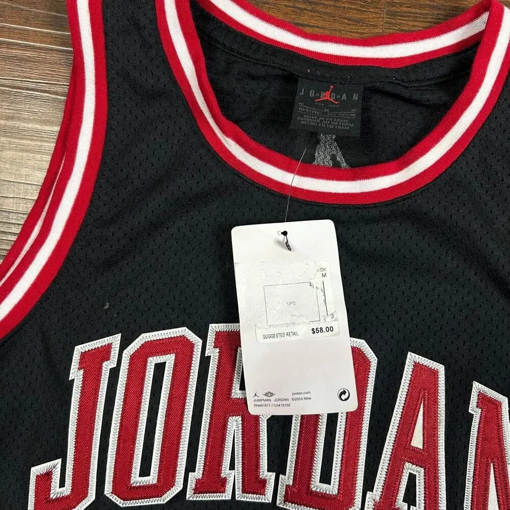 Jordan Men's Black and Navy Jersey
